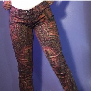 GROOVY 70’S PAISLEY INSPIRED LUCKY BRAND JEANS